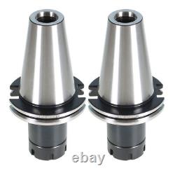 4 Pcs CAT50-ER32 COLLET CHUCK 4 100mm Gage Length Tool Holder Set