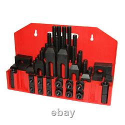 58 PCS/set of Fixtures Clamping Bolt T Nut Hold Down Kit CNC Machine Clamp Tool
