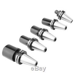 5PCS 1x4 Collet Chuck Cat40 End Mill Holders Holder Set Hardened Ground Tool US