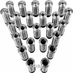 5c Collet Set, Lathe Collet 24 Pcs For 3-26 Mm, Precise 5c Collet Holder