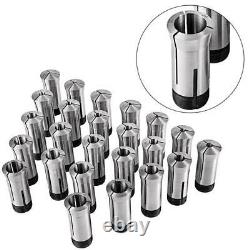 5c Collet Set, Lathe Collet 24 Pcs For 3-26 Mm, Precise 5c Collet Holder