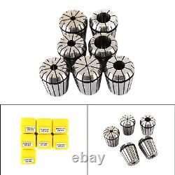 6/7/8/25/13/14Pcs ER32 Spring Collet Set For CNC Milling Lathe Machine D