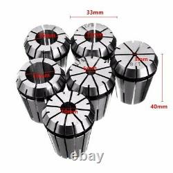 6pcs ER32 Spring Collet Chuck Set 1/8 to 3/4 for CNC Milling Engraving Lathe