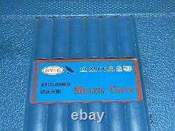 7 PCS R-8 COLLET CHUCK SET 1/8 -1, With SYIC-83800 MILLING R8XEOC25, 7/16 NF20