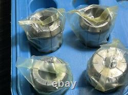 7 PCS R-8 COLLET CHUCK SET 1/8 -1, With SYIC-83800 MILLING R8XEOC25, 7/16 NF20
