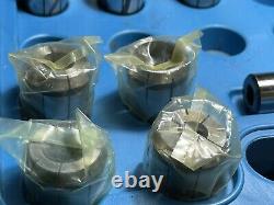 7 PCS R-8 COLLET CHUCK SET 1/8 -1, With SYIC-83800 MILLING R8XEOC25, 7/16 NF20