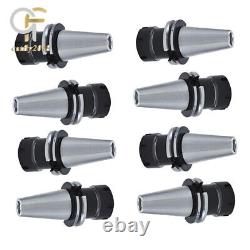 8PCS 2.76 CAT40-ER32 COLLET CHUCK-8 CHUCKS Balanced G2.5/25000RPM Set