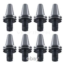 8PCS CAT40 ER16 2.76 Collet Chuck Tool Holder Balanced G2.5 20000 RPM SET
