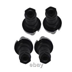 8PCS Collet Chucks W. 4 Long Gage Length 4 Chucks Tool Holder Set CAT40-ER20