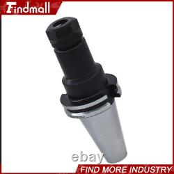 8PCS Collet Chucks W. 4 Long Gage Length 4 Chucks Tool Holder Set CAT40-ER20