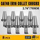 8pcs 2.76 Cat40-er16 Collet Chucks Tool Holder Set Cnc Tested Easy Milling Use