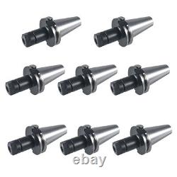 8pcs CAT40-ER16A Collet Chuck 3 75mm Length Tool Holder Set