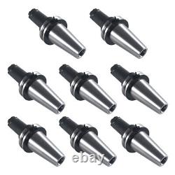8pcs CAT40-ER16UM Collet Chuck 4 100mm Length Tool Holder Set NEW