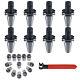 8pcs Cat40 Er16 2.76 Collet Chuck Tool Holder Er16 Collet Set
