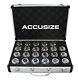 Accusizetools 4 Mm To 26mm By 1mm Er-40 Collet 23 Pcs/set In Fitted Strong Alu