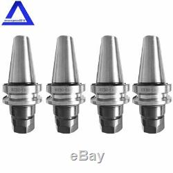 BT30-ER16 Collet Chuck W. 70mm Gage Length 4 pcs Chucks-Tool Holder Set NEW