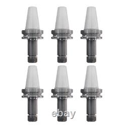 BT40-ER16-4 Collet Chuck Tool Holder 100mm Length Fit CNC Milling 6Pcs Set