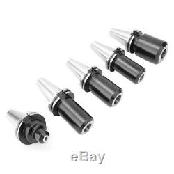 CAT40 End Mill Holders 5 Pcs Collet Chuck New Tool Holder Set Promotion US