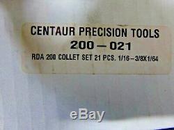 CENTAUR Standard 21 Pcs Collet Set, RDA 200, 21 Pcs (DC)
