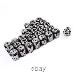 CNC Chuck Bit Holder Tool 29 Pcs ER40 Precision Spring Collet Set Milling Lathe