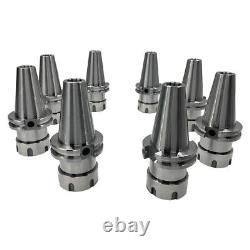 Collet Chuck Holder CNC Toolholder Milling Tool Cat40 ER32 Shank 2.76 8PCS/Set