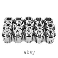 Collet Holder R8-ER40 R8 Shank Collet Chuck Holder + 15Pcs ER40 Collets For