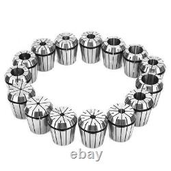 Collet Holder R8-ER40 R8 Shank Collet Chuck Holder + 15Pcs ER40 Collets For