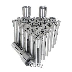 Collet Set Fractional 1/32 1 High Precision Fit For Bridgeport R8 29 PCS