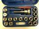 Demo-r8 Shank + 15 Pcs/set Er40 Collet Set + Wrench In Fitted Strong Box