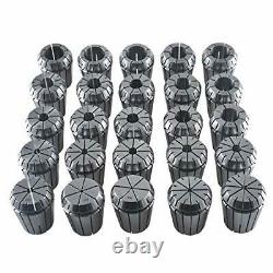 ER32 Collet Set 1/16-3/4 by 16th and 32nd Industrial Grade Accurate 25Pcs