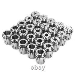 ER32 Collet Set 25Pcs 1/8-13/16 By 16th And 32nd Industrial Grade Accurate US