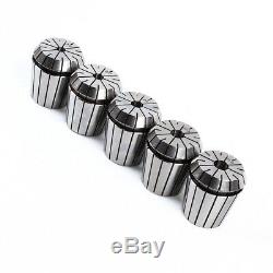 ER40 (24Pcs) Collet Set Metric Size High Precision Spring Clamping Collet New