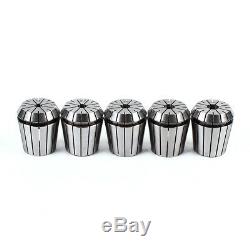 ER40 (24Pcs) Collet Set Metric Size High Precision Spring Clamping Collet US