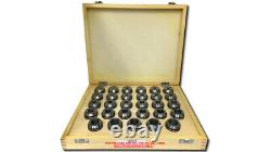 ER40 COOLANT COLLET 29pcs SET (1/8 1 by 32nds) 40-SET29INCHC Free Ship