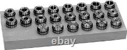 ER40 Premium Metric Collet Set 17 Pcs 9-26mm Precision premium quality ER