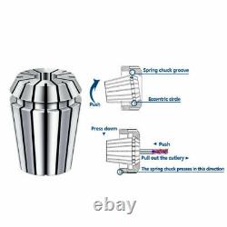 ER8 ER16 ER20 ER25 ER32 ER40 For Precision Collet CNC Spring Collet Chuck Set