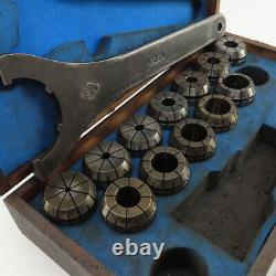 ETM ER40 Collet Chuck Incomplete Set 13 Pcs. Wrench