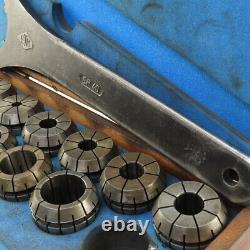 ETM ER40 Collet Chuck Incomplete Set 13 Pcs. Wrench