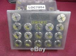 Ericson Da180 Collet Set Double Angle 1/4 To 3/4 In 64ths Lot Of 32 Pcs. Loc7054