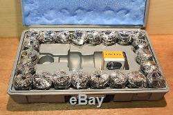 FP ER40-C-7, ER40 7-pcs COLLET SET High Quality in plastic BOX Made in Taiwan