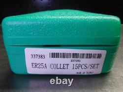 GS ER25 15 pcs Collet Set (1/16 5/8) 337-383 (LOC1549)