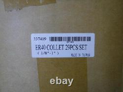 GS ER40 29 pcs Collet Set (1/8 1) 337409 (LOC2706B)