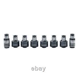 GT12 ISO Collet Chuck Set M3 M4 M5 M6-M8 M10 M2 M14 M16 for M16 Tapping Arm 8Pcs