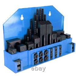 HFS(R) 52Pcs 11/16 Slot 5/8-11 Stud Hold Down Clamp Set Kit Bridgeport Mill