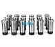 Hsh-flo 18 Pcs 5c Round Collets Set 1/16 1-1/8 By 1/16