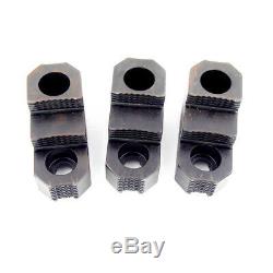 H&R Mfg. HR-10 HTGRJ 10 Hard Lathe Chuck Top Jaw Set 3 Pcs