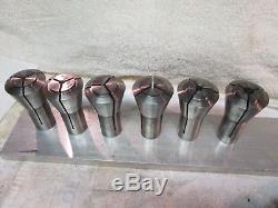 Hardinge JC collet Set 1/8-1/2 6pcs Fit Jacobs No. 91