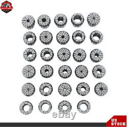 High Precision 29Pcs ER40 Spring Collet Set Milling Lathe Chuck Bit Holder Tool