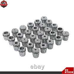High Precision 29Pcs ER40 Spring Collet Set Milling Lathe Chuck Bit Holder Tool