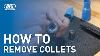 How To Remove Collets With Collet Ejectors Big Daishowa Americas